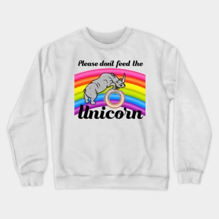 Chubby unicorn Crewneck Sweatshirt